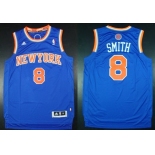 New York Knicks #8 J.R. Smith Revolution 30 Swingman 2013 Blue Jersey