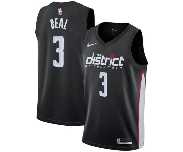 Nike NBA Washington Wizards #3 Bradley Beal Jersey 2018-19 New Season City Edition Jersey
