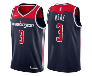 Nike Washington Wizard #3 Bradley Beal Navy Nike Swingman Jersey