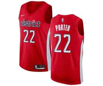 Nike Wizards #22 Otto Porter Red NBA Swingman Earned Edition Jersey