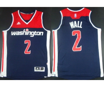 Washington Wizards #2 John Wall Revolution 30 Swingman 2014 New Navy Blue Jersey