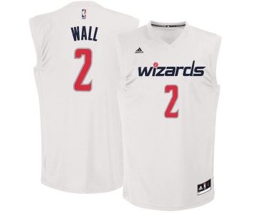 Washington Wizards 2 John Wall White Chase Fashion Replica Jersey