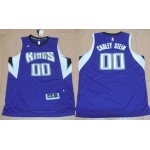 Men's Sacramento Kings #00 Willie Cauley-Stein Revolution 30 Swingman 2015 New Purple Jersey