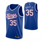 Men's Sacramento Kings #35 Marvin Bagley III Blue 2019-20 Hardwood Classics Jersey