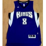 Men's Sacramento Kings #8 Rudy Gay Revolution 30 Swingman New Purple Jersey