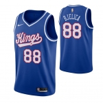 Men's Sacramento Kings #88 Nemanja Bjelica Blue 2019-20 Hardwood Classics Jersey