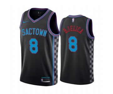 Nike Kings #8 Nemanja Bjelica Black NBA Swingman 2020-21 City Edition Jersey