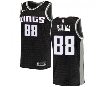 Nike Kings #88 Nemanja Bjelica Black NBA Swingman Statement Edition Jersey