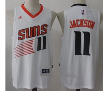 Men's 2017 Draft Phoenix Suns #11 Josh Jackson White Stitched NBA adidas Revolution 30 Swingman Jersey