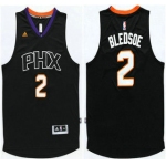 Men's Phoenix Suns #2 Eric Bledsoe Revolution 30 Swingman 2015-16 New Black Jersey