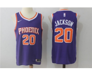 Men's Phoenix Suns #20 Josh Jackson New Purple 2017-2018 Nike Swingman Stitched NBA Jersey