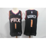 Men's Phoenix Suns Devin 1 Booker Nike Black 2019 Swingman City Edition Jersey