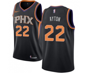 Nike Phoenix Suns #22 Deandre Ayton Black NBA Swingman Statement Edition Jersey