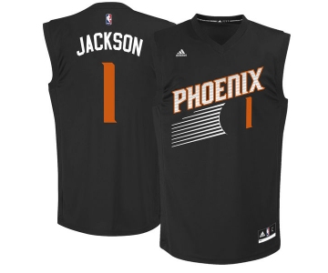 Phoenix Suns 1 Josh Jackson Black 2017 NBA Draft Pick Replica Jersey