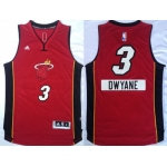 Miami Heat #3 Dwyane Wade Revolution 30 Swingman 2014 Christmas Day Red Jersey