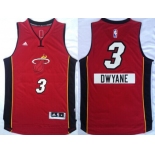 Miami Heat #3 Dwyane Wade Revolution 30 Swingman 2014 Christmas Day Red Jersey