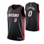 Nike Heat #0 Meyers Leonard Icon Edition Men's Black NBA Jersey