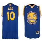 Golden State Warriors #10 David Lee Revolution 30 Swingman Blue Jersey