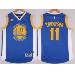 Golden State Warriors #11 Klay Thompson Revolution 30 Swingman 2014 New Blue Jersey