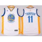 Golden State Warriors #11 Klay Thompson Revolution 30 Swingman 2014 New White Jersey