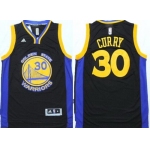 Golden State Warriors #30 Stephen Curry Revolution 30 Swingman 2014 New Black Jersey