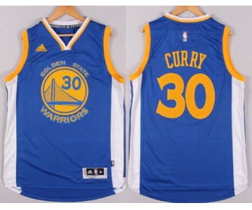 Golden State Warriors #30 Stephen Curry Revolution 30 Swingman 2014 New Blue Jersey