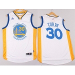 Golden State Warriors #30 Stephen Curry Revolution 30 Swingman 2014 New White Jersey