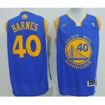 Golden State Warriors #40 Harrison Barnes Revolution 30 Swingman Blue Jersey