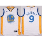 Golden State Warriors #9 Andre Iguodala Revolution 30 Swingman 2014 New White Jersey