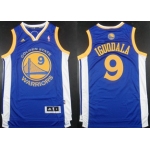 Golden State Warriors #9 Andre Iguodala Revolution 30 Swingman Blue Jersey