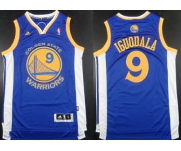 Golden State Warriors #9 Andre Iguodala Revolution 30 Swingman Blue Jersey