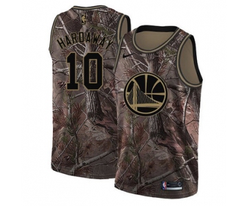 Nike Golden State Warriors #10 Tim Hardaway Camo NBA Swingman Realtree Collection Jersey