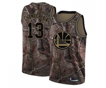 Nike Golden State Warriors #13 Wilt Chamberlain Camo NBA Swingman Realtree Collection Jersey