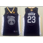 Nike Golden State Warriors #23 Draymond Green Black City Edition 2018 NBA Finals Nike Swingman Jersey