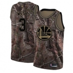 Nike Golden State Warriors #3 David West Camo NBA Swingman Realtree Collection Jersey