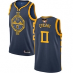 Warriors #0 DeMarcus Cousins Navy 2019 Finals Bound Basketball Swingman City Edition 2018-19 Jersey