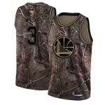 Warriors #3 David West Camo 2019 Finals Bound Basketball Swingman Realtree Collection Jersey