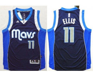 Dallas Mavericks #11 Monta Ellis Revolution 30 Swingman 2014 New Navy Blue Jersey