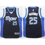 Dallas Mavericks #25 Chandler Parsons Revolution 30 Swingman 2014 New Navy Blue Jersey