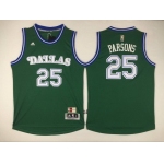 Men's Dallas Mavericks #25 Chandler Parsons Revolution 30 Swingman 2015-16 Green Jersey