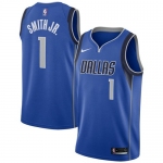 Nike Dallas Mavericks #1 Dennis Smith Jr. Royal NBA Swingman Icon Edition Jersey