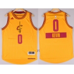 Cleveland Cavaliers #0 Kevin Love Revolution 30 Swingman 2014 Christmas Day Yellow Jersey