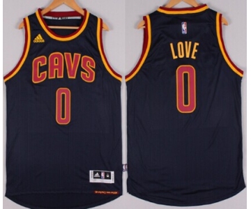 Cleveland Cavaliers #0 Kevin Love Revolution 30 Swingman 2014 New Navy Blue Jersey