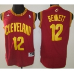 Cleveland Cavaliers #12 Anthony Bennett Revolution 30 Swingman Red Jersey