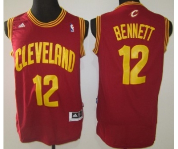 Cleveland Cavaliers #12 Anthony Bennett Revolution 30 Swingman Red Jersey