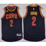 Cleveland Cavaliers #2 Kyrie Irving Revolution 30 Swingman 2014 New Navy Blue Jersey