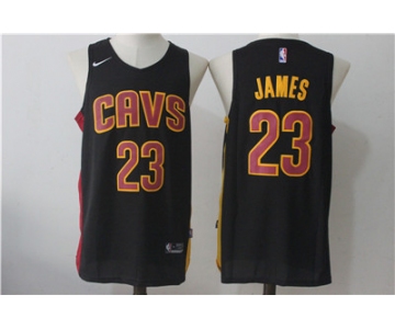 Cleveland Cavaliers #23 LeBron James Navy Nike Stitched Jersey