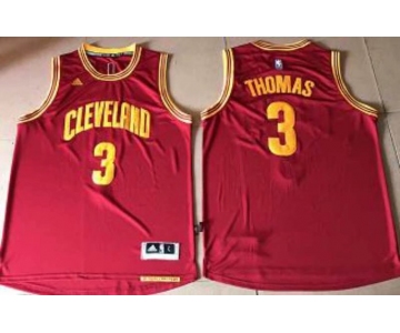 Cleveland Cavaliers #3 Thomas Rose Red Road Stitched NBA Jersey