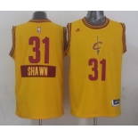 Cleveland Cavaliers #31 Shawn Marion Revolution 30 Swingman 2014 Christmas Day Yellow Jersey