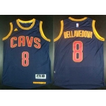 Men's Cleveland Cavaliers #8 Matthew Dellavedova Revolution 30 Swingman 2014 New Navy Blue Jersey